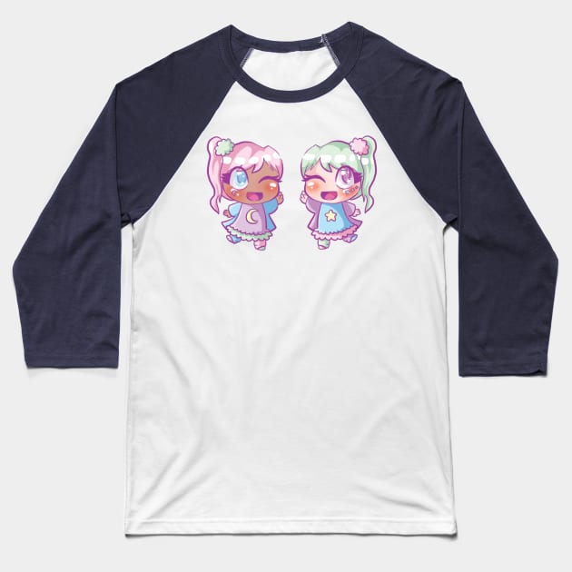 Kawaii Girls Baseball T-Shirt by SaganPie